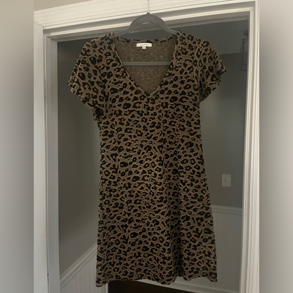 Z supply leopard print dress
